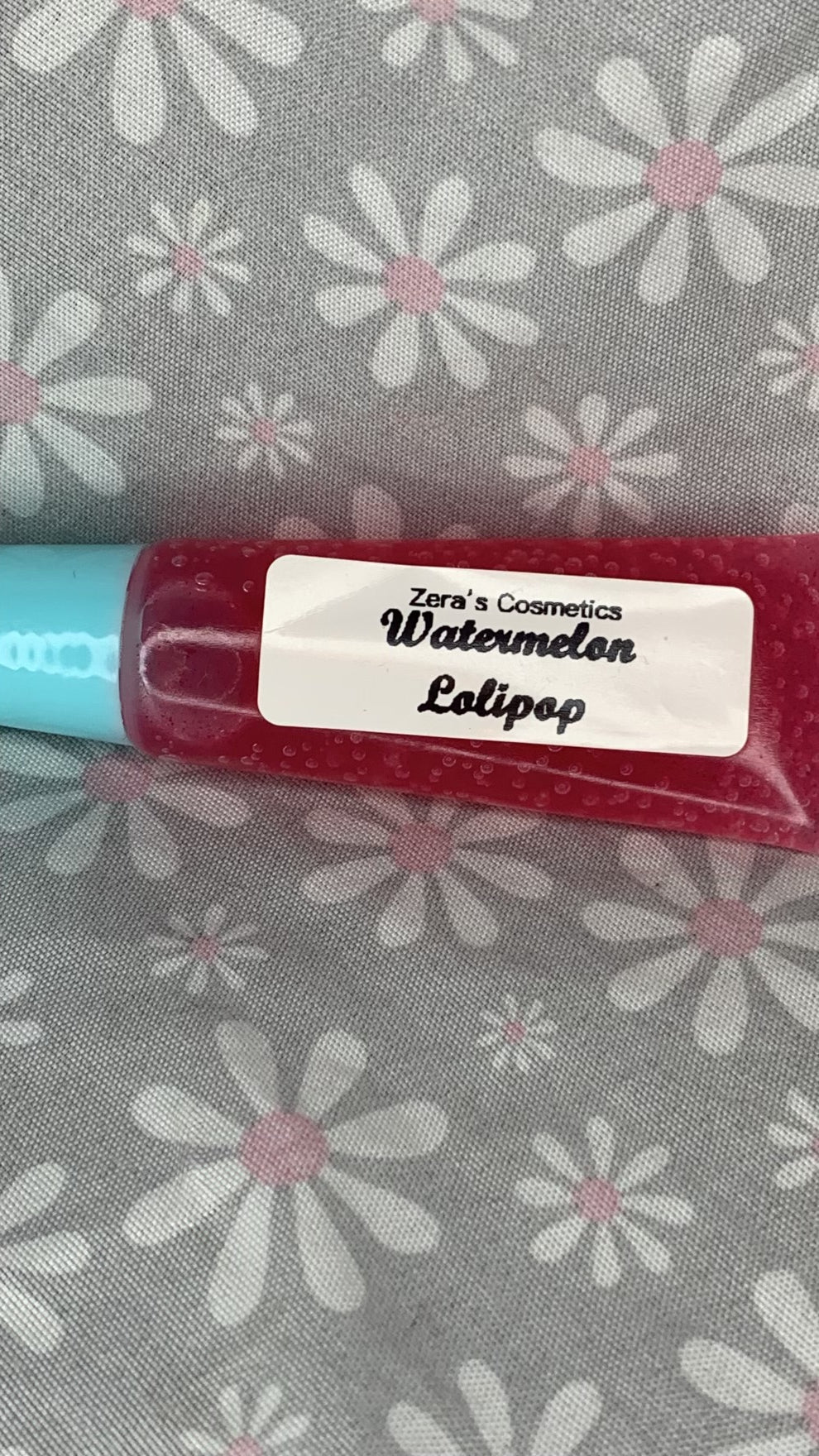 Watermelon lollipop lip gloss